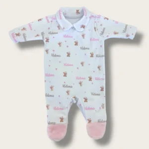 Macacão Plush Para Meninas Personalizado