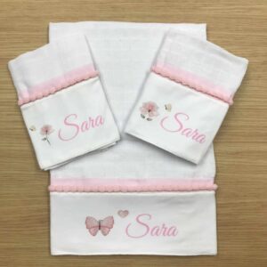 Fralda Personalizada - Kit para meninas