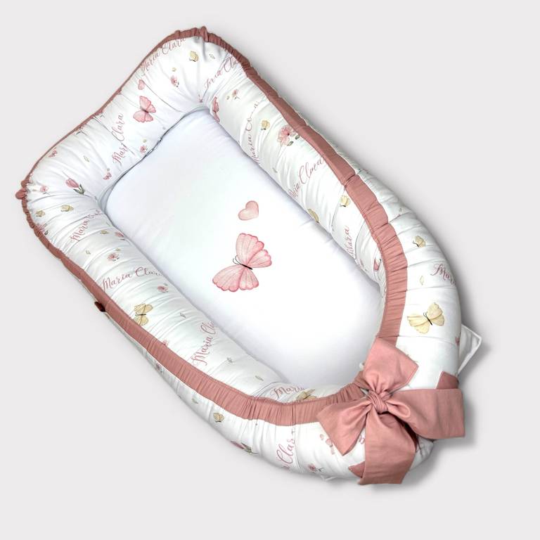Ninho Redutor de Berço Personalizado meninas