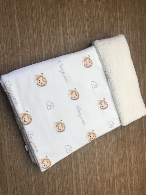 cobertor-personalizado-algodão-doce-bebê-para-meninos
