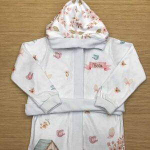 Roupão de Bebê Personalizado para meninas
