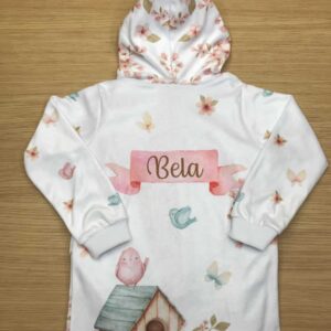 Roupão de Bebê Personalizado para meninas