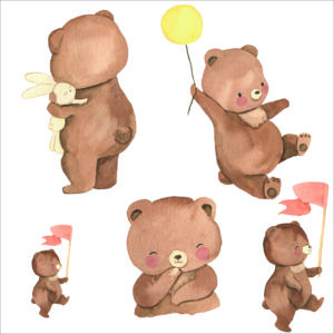 Urso Aquarela