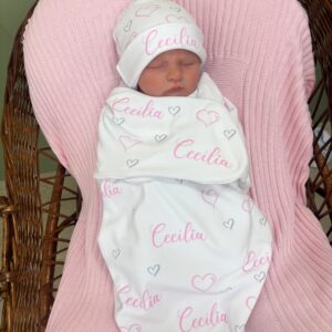 Cueiro Casulo Personalizado – Malha Premium Personalizada- Algodão Pima