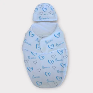 Cueiro Casulo Personalizado – Malha Premium Personalizada- Algodão Pima