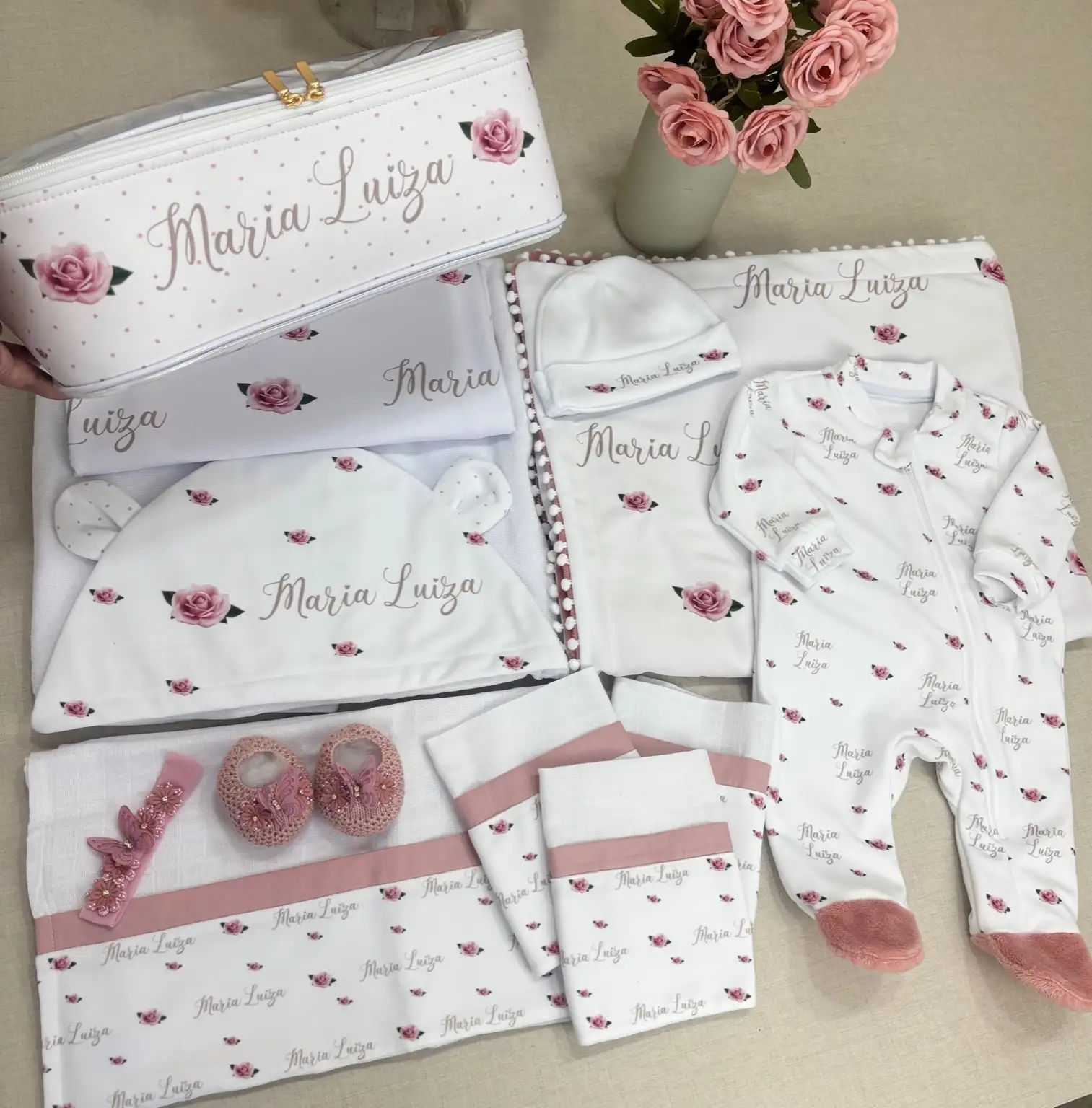 Kit Enxoval Personalizado Essence-Prontinho para a Maternidade