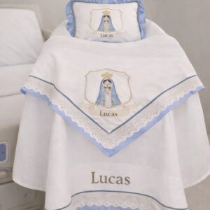 Kit Leito Maternidade Personalizado 100% Algodão